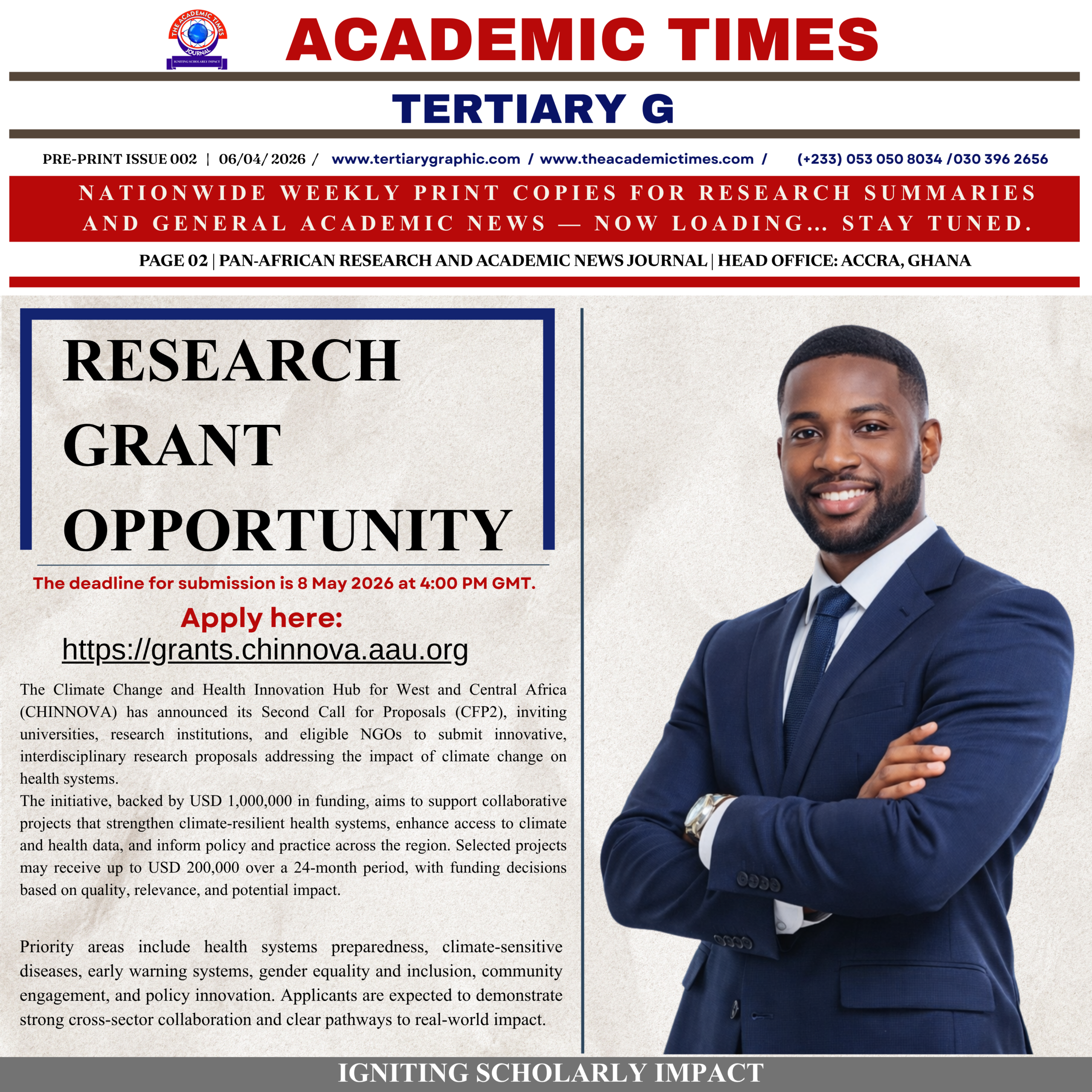 RESEARCH GRANT OPPORTUNITY